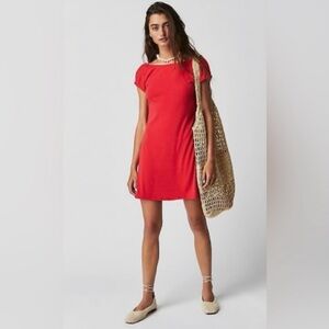 Fp beach cutout back dress
